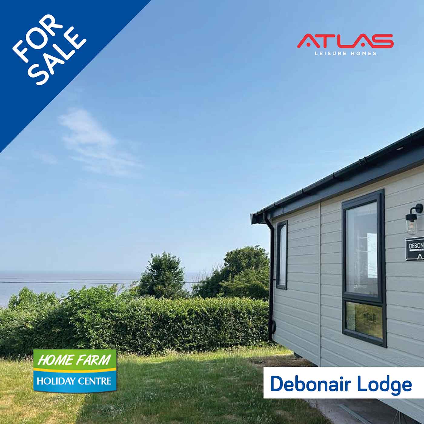 Two 40 x 20 2 Bed Holiday Lodges For Sale at Home Farm Watchet